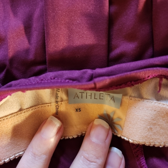 Athleta Kokomo Swim Dress Raspberry size XS - Picture 5 of 5